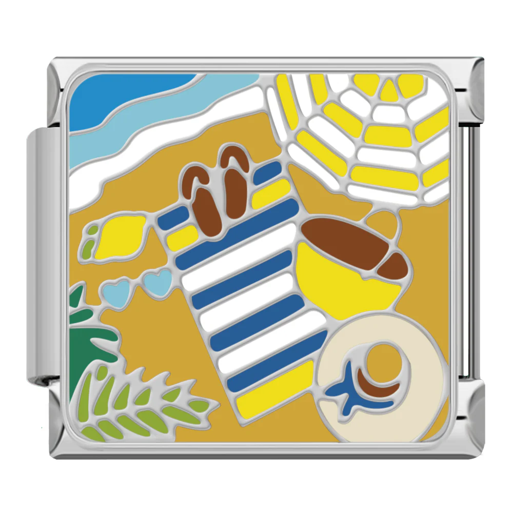 Beach Day Silber