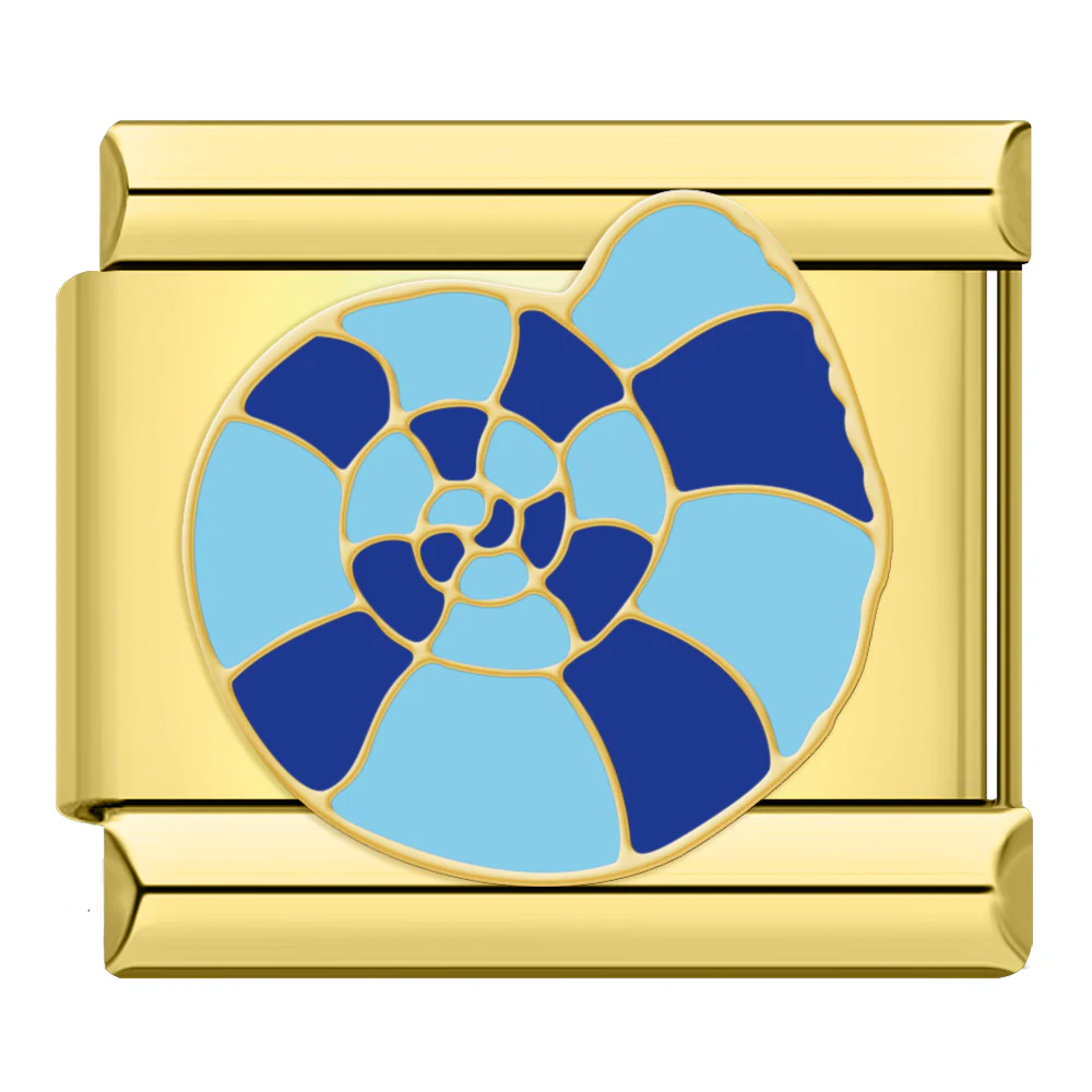 Blaue Muschel