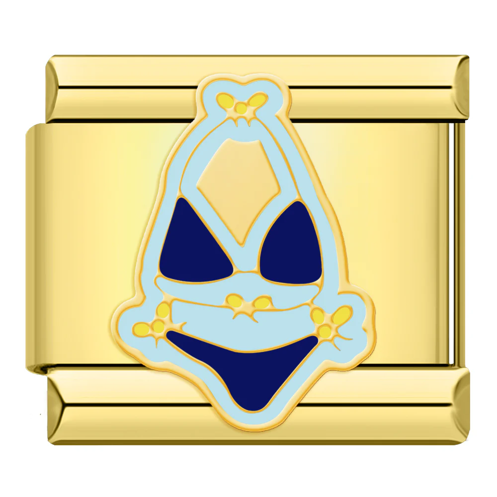 Blauer Bikini