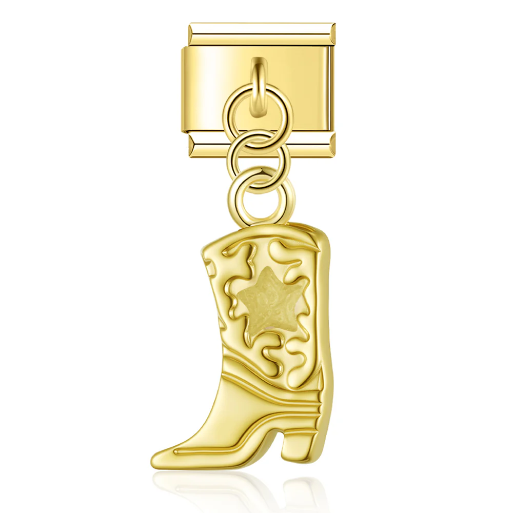 Cowboystiefel Stern Anhänger - Image 5