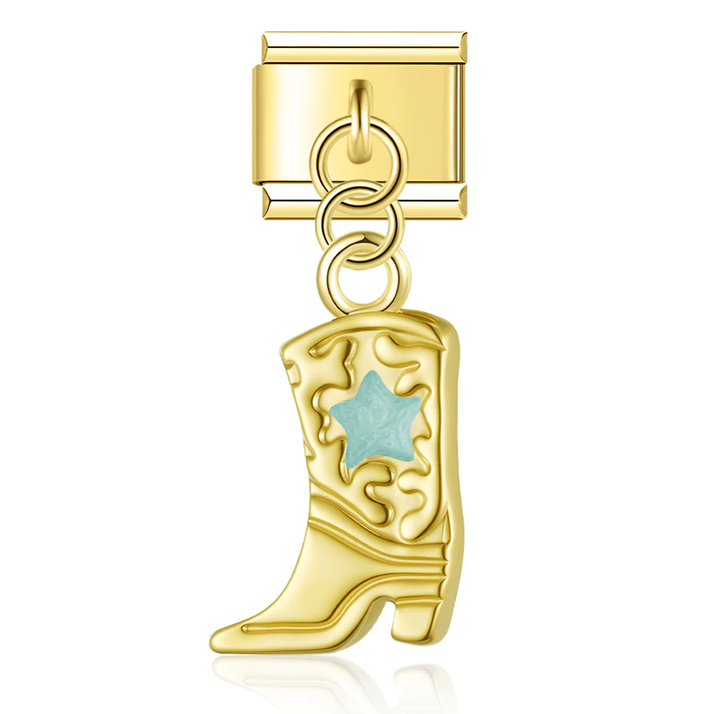 Cowboystiefel Stern Anhänger - Image 6