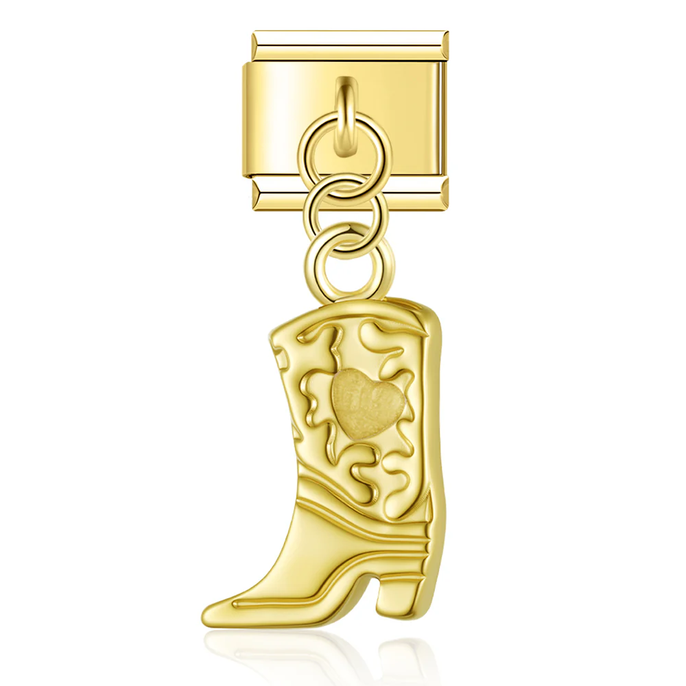 Cowboystiefel Herz Anhänger - Image 2