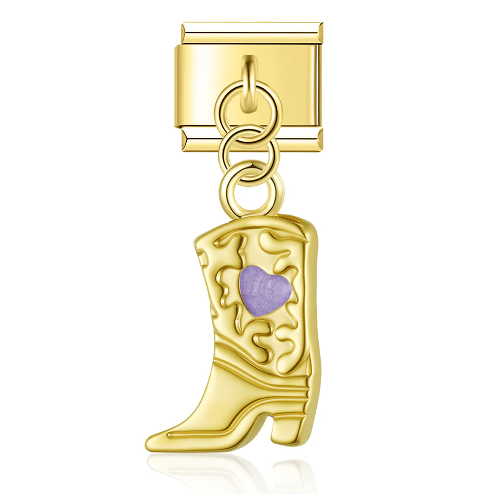 Cowboystiefel Herz Anhänger - Image 7