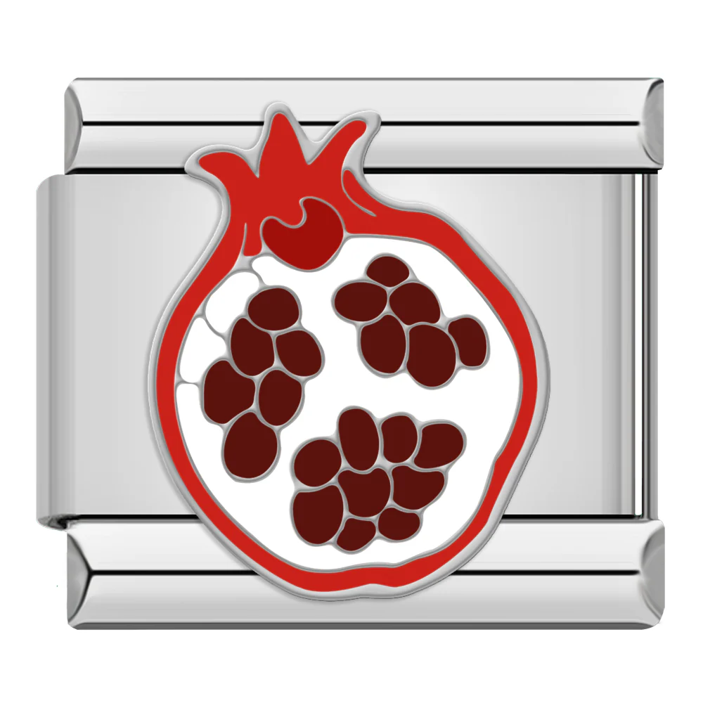 Granatapfel Silber