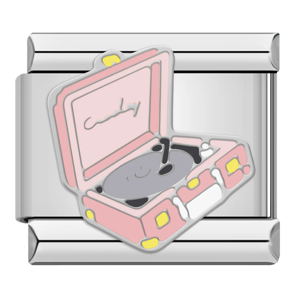 Plattenspieler Silber