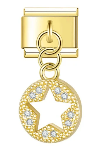 Stern Anhänger Gold